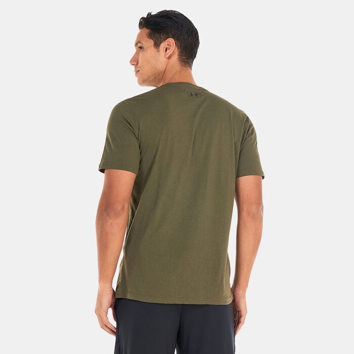 Under Armour Men's Sportstyle Left Chest Logo T-Shirt Green Under Armour Men's Sportstyle Left Chest Logo T-Shirt Green image number 1
