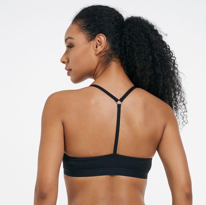 adidas Women's All Me Padded Sports Bra Black adidas Women's All Me Padded Sports Bra Black image number 1