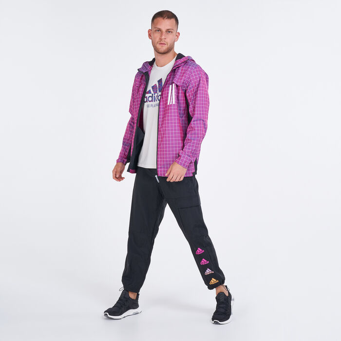 adidas Men's Essentials Gradient Logo Sweatpants Black image number 2