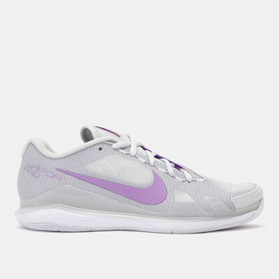 Nike Women's Court Air Zoom Vapor Pro Shoe Grey