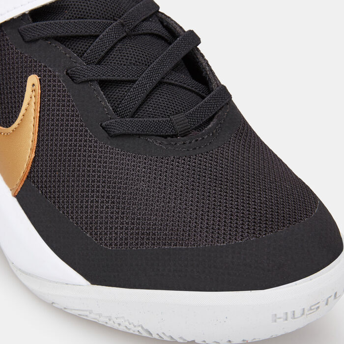 Nike Kids' Team Hustle D 10 Shoe White Nike Kids' Team Hustle D 10 Shoe White image number 4