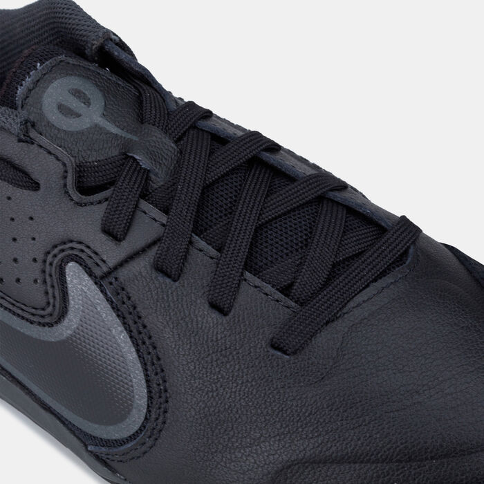 Nike Kids' Tiempo Legend 9 Academy Indoor Court Football Shoe Black Nike Kids' Tiempo Legend 9 Academy Indoor Court Football Shoe Black image number 4