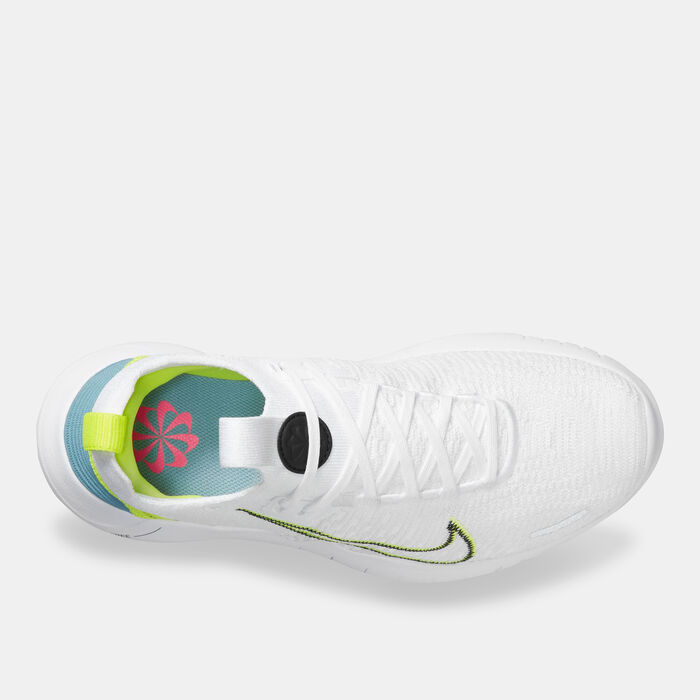 Nike Women's Free RN NN Road Running Shoes White image number 3