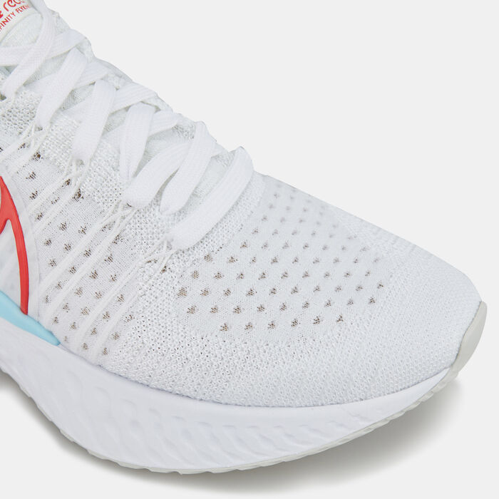 Nike Men's React Infinity Flyknit Shoe White Nike Men's React Infinity Flyknit Shoe White image number 4