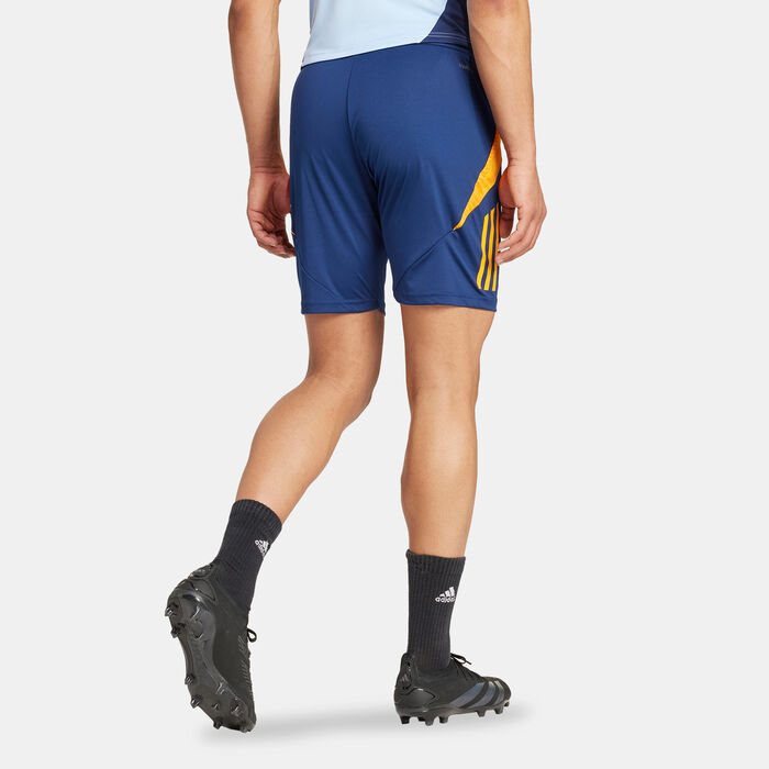 adidas Men's Real Madrid Tiro 24 Competition Training Football Shorts Blue adidas Men's Real Madrid Tiro 24 Competition Training Football Shorts Blue image number 1