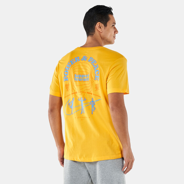 Nike Men's Dri-FIT Training T-Shirt yellow Nike Men's Dri-FIT Training T-Shirt yellow image number 0