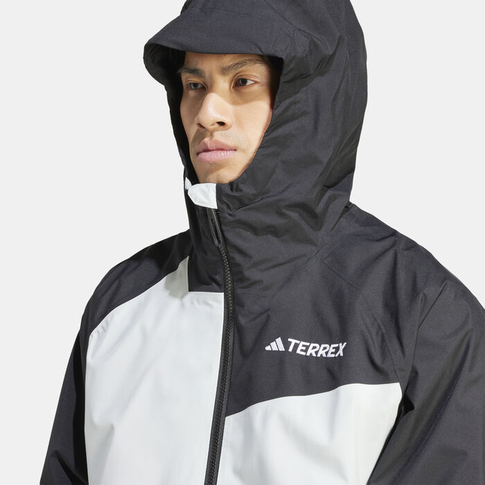 adidas Men's RAIN.RDY Terrex Multi Jacket Black image number 4