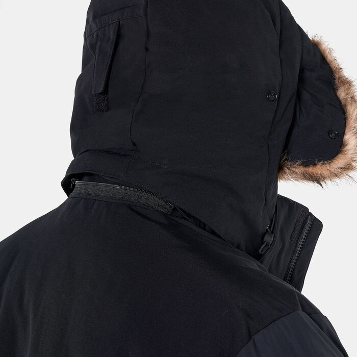 Columbia Men's Marquam Peak Fusion™ Parka Jacket Black image number 4