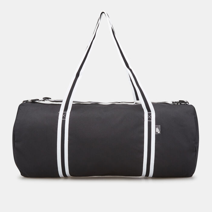 Nike Men's Heritage Duffel Bag (30L) Black Nike Men's Heritage Duffel Bag (30L) Black image number 1