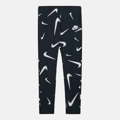 Nike Kids' Sportswear Favorites All Over Leggings (Older Kids) Black