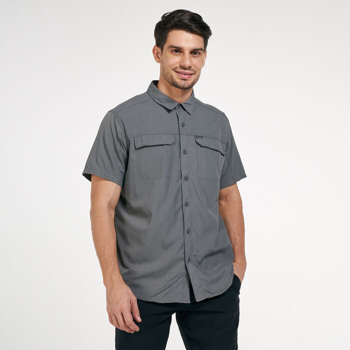 Columbia Men's Silver Ridge™ 2.0 Short Sleeve Shirt Grey Columbia Men's Silver Ridge™ 2.0 Short Sleeve Shirt Grey image number 0