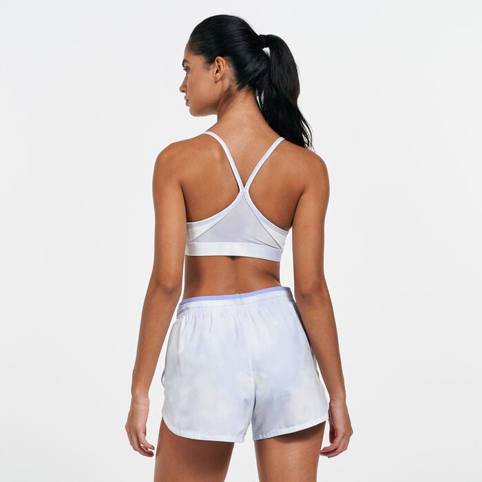 Nike Women's Indy Icon Clash Sky Print Sports Bra Purple Nike Women's Indy Icon Clash Sky Print Sports Bra Purple image number 1
