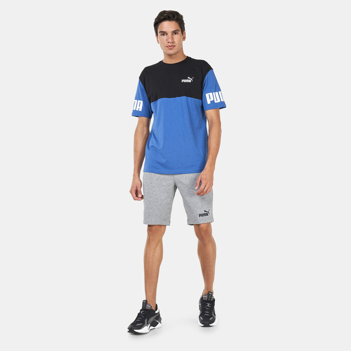 PUMA Men's Essentials 10-Inch Shorts Grey PUMA Men's Essentials 10-Inch Shorts Grey image number 2
