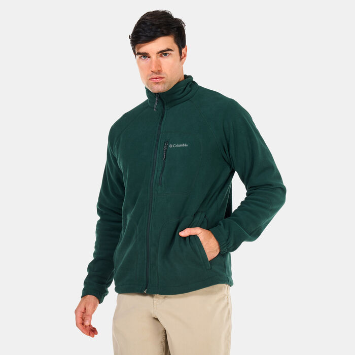 Columbia Men's Fast Trek™ II Full Zip Fleece Jacket Green image number 0