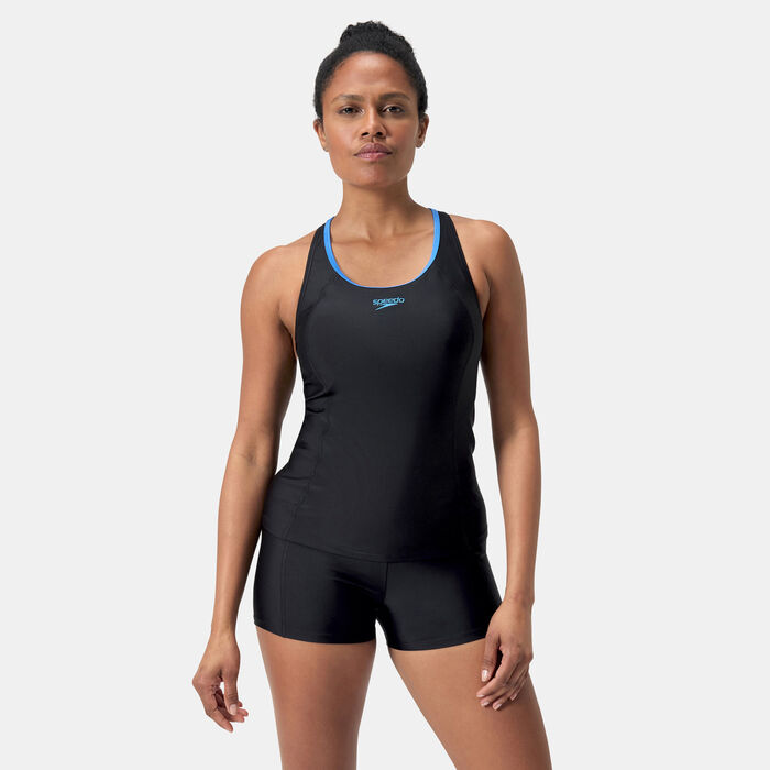 Speedo Women's Asia Fit Tankini Multi Speedo Women's Asia Fit Tankini Multi image number 0