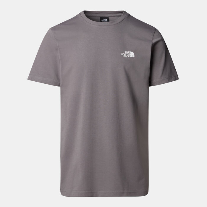 The North Face Men's Simple Dome T-Shirt Grey The North Face Men's Simple Dome T-Shirt Grey image number 0
