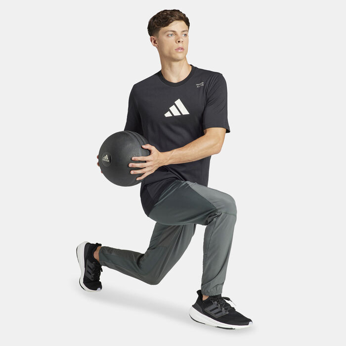 adidas Men's Designed For Training Pants Blue adidas Men's Designed For Training Pants Blue image number 2