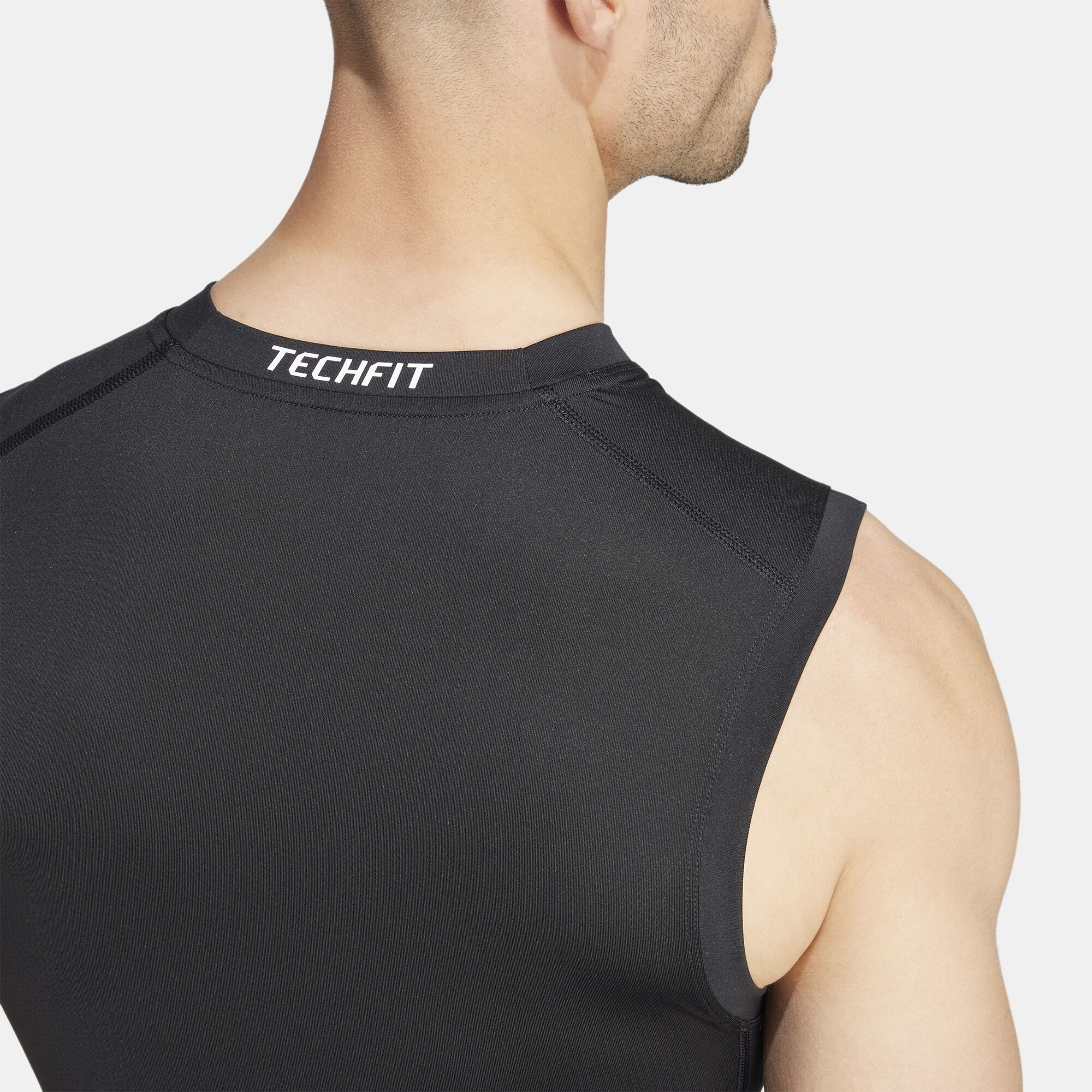 Men s TECHFIT Compression Training Tank Top Black adidas in Qatar SSS