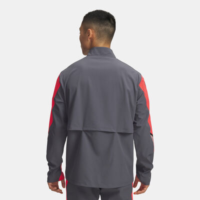 Under Armour Men's Velociti Storm Running Jacket Grey