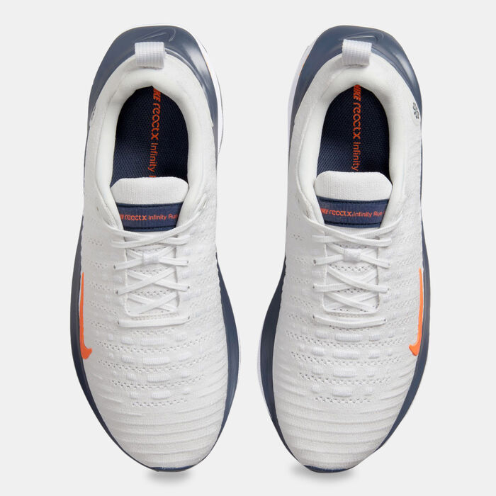 Nike Men's ReactX Infinity Run 4 Shoe Grey image number 4