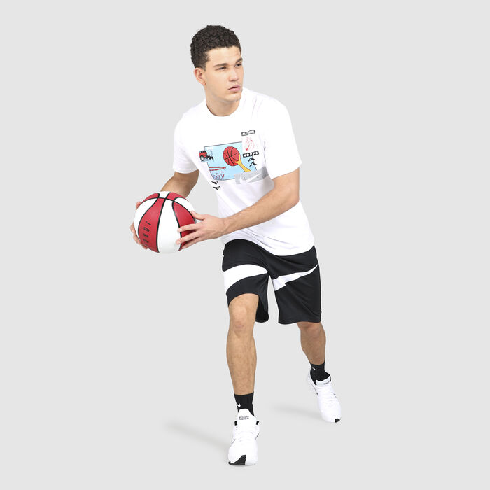 Nike Men's Basketball T-Shirt White image number 2