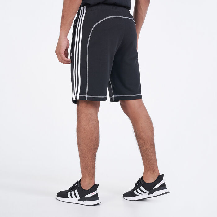 adidas Originals Men's Contrast Stitch Shorts Black adidas Originals Men's Contrast Stitch Shorts Black image number 1