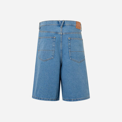 Vans Men's Check-5 Baggy Denim Shorts Blue