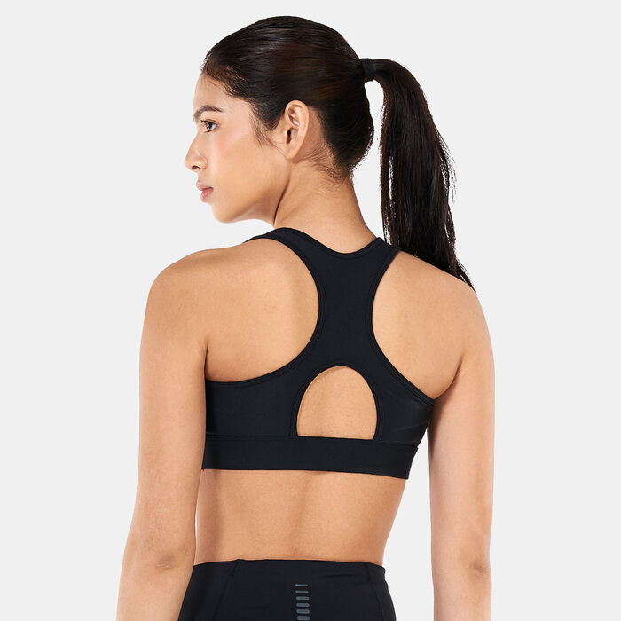 Under Armour Women's Mid-Support Training Sports Bra Black Under Armour Women's Mid-Support Training Sports Bra Black image number 1