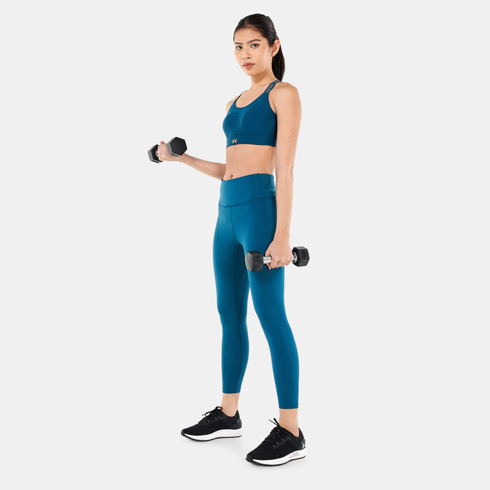 Under Armour Women's Infinity High-Support Training Sports Bra Green image number 2