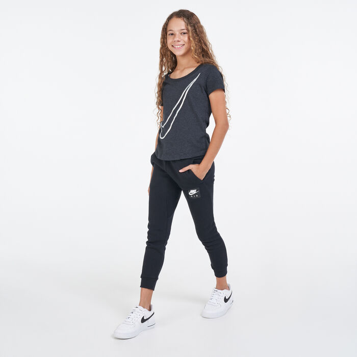 Nike Kids' Sportswear Scoop Shine T-Shirt Black Nike Kids' Sportswear Scoop Shine T-Shirt Black image number 2