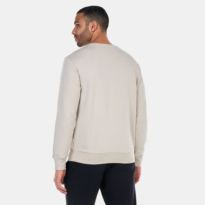 Timberland Men's Refibra™ Technology Crew Sweatshirt Beige Timberland Men's Refibra™ Technology Crew Sweatshirt Beige