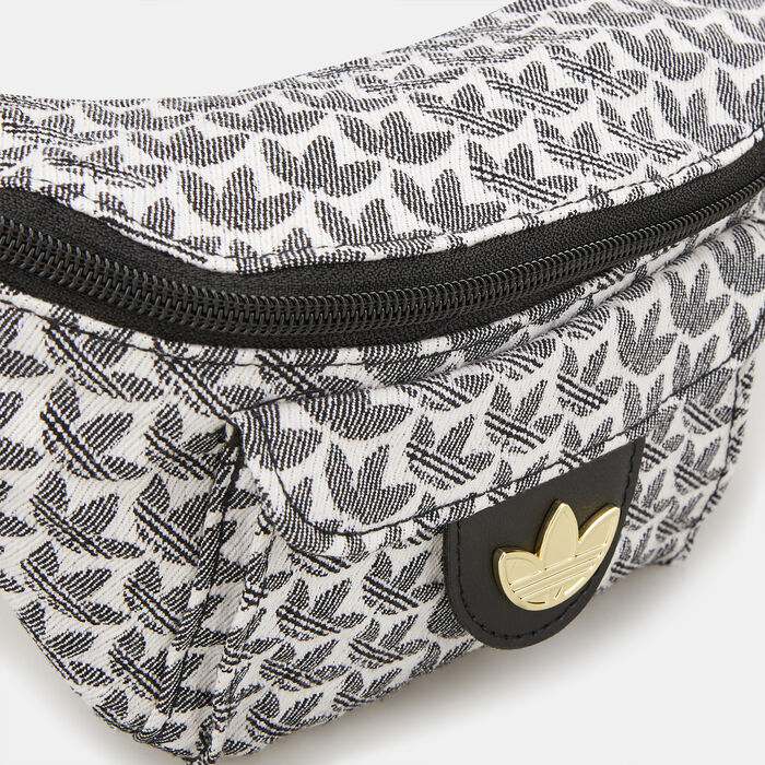adidas Originals Men's Trefoil Moment Waist Pack White image number 3