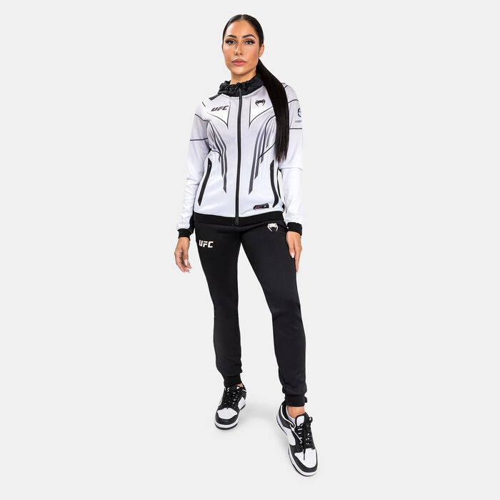 Venum Women's x UFC Authentic Fight Night 2.0 Walkout Hoodie White Venum Women's x UFC Authentic Fight Night 2.0 Walkout Hoodie White image number 2