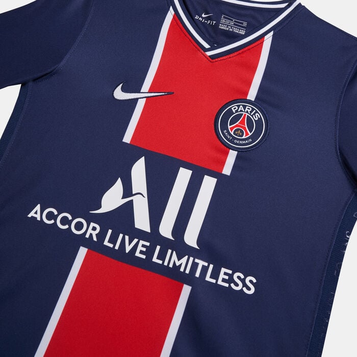 Nike Kids' Paris Saint-Germain Stadium Home Jersey - 2020/21 (Older Kids) Blue Nike Kids' Paris Saint-Germain Stadium Home Jersey - 2020/21 (Older Kids) Blue image number 2
