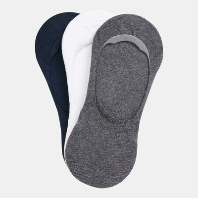 Sun and Sand Sports Men's Half-Cushioned No-Show Socks (3 Pack) - S/M White Sun and Sand Sports Men's Half-Cushioned No-Show Socks (3 Pack) - S/M White