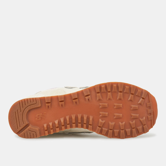 New Balance Women's 574 Shoe Beige New Balance Women's 574 Shoe Beige image number 3