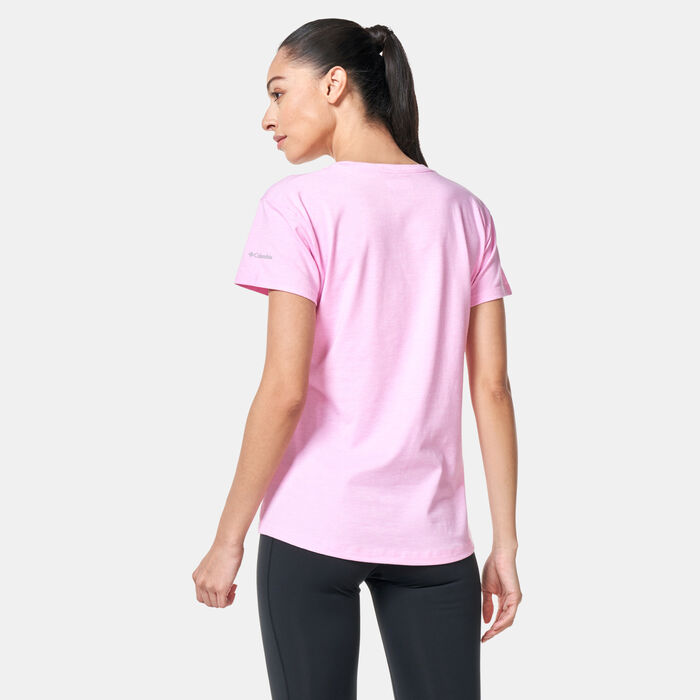 Columbia Women's Sun Trek™ T-Shirt Pink Columbia Women's Sun Trek™ T-Shirt Pink image number 1