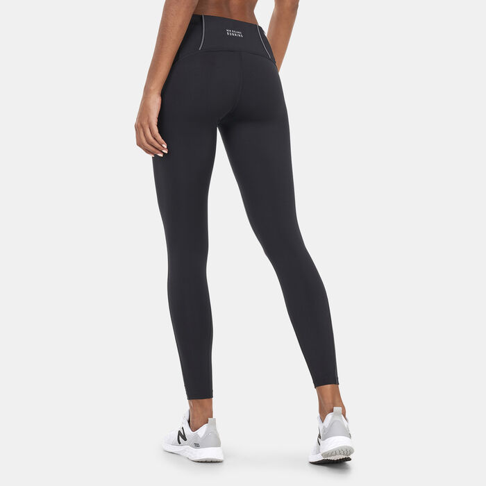New Balance Women's Impact Run Leggings Black New Balance Women's Impact Run Leggings Black image number 1
