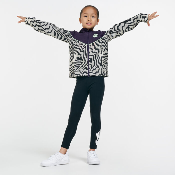 Nike Kids' Sportswear Windrunner Jacket Purple image number 2