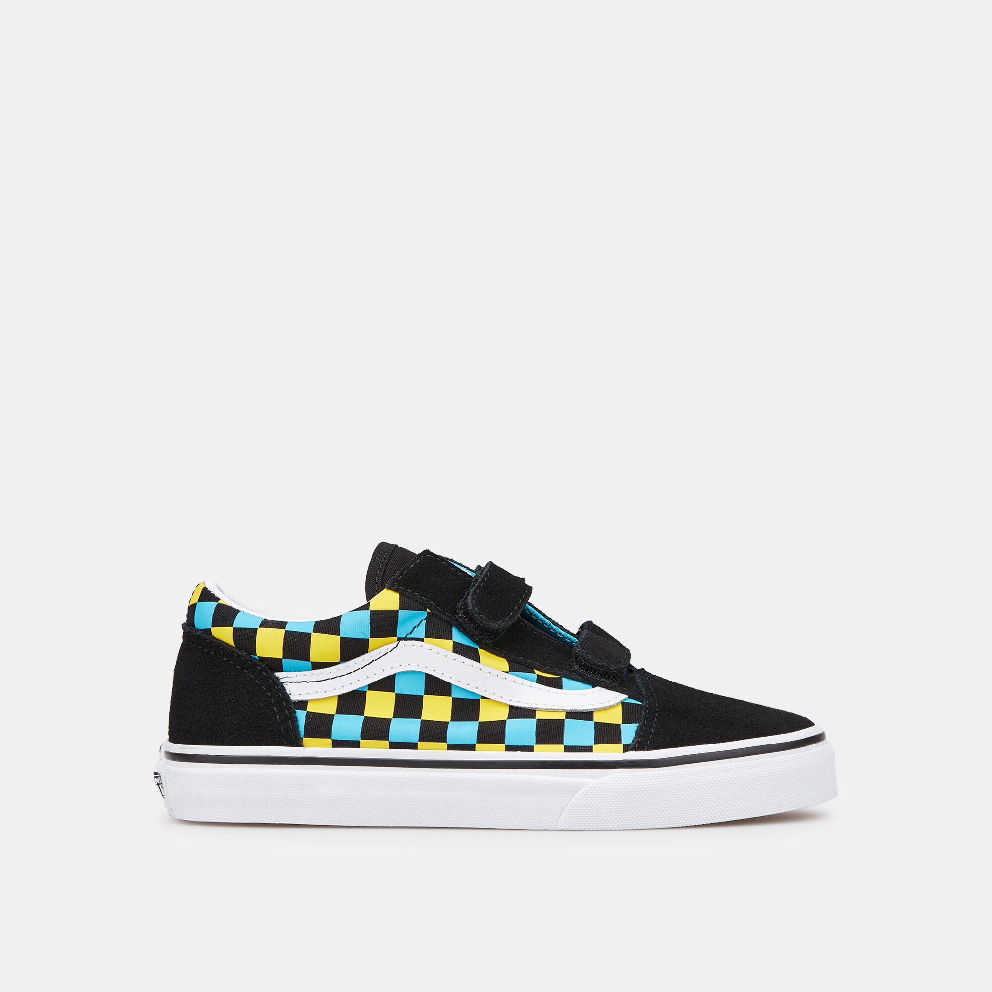 Buy Vans Kids Old Skool V Shoe Black in Qatar SSS