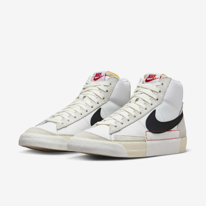 Nike Men's Blazer Mid Pro Club Shoes White Nike Men's Blazer Mid Pro Club Shoes White image number 5