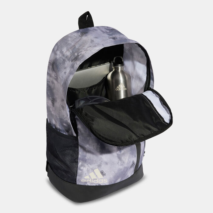 adidas Graphics U Essentials Linear Backpack Grey adidas Graphics U Essentials Linear Backpack Grey image number 2