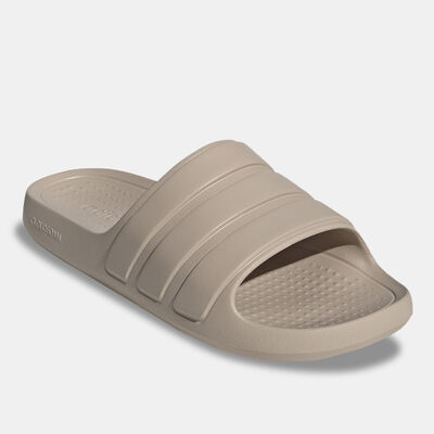 adidas Men's Adilette Flow Slides Brown adidas Men's Adilette Flow Slides Brown