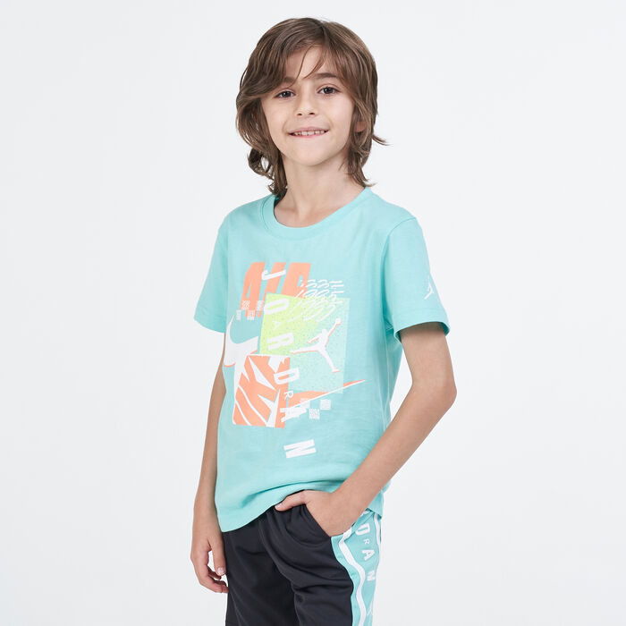 Nike Kids' Post Up T-Shirt Green Nike Kids' Post Up T-Shirt Green image number 0