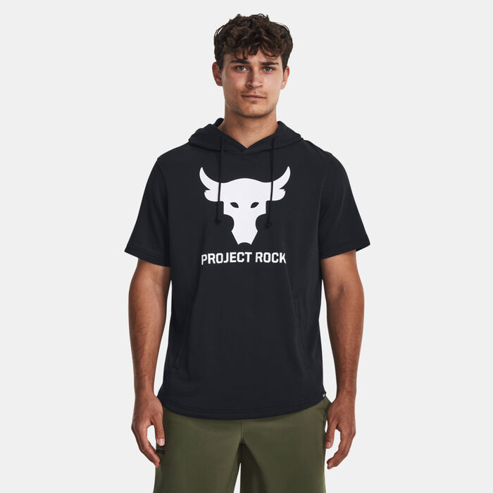 Under Armour Men's Project Rock Hoodie Black Under Armour Men's Project Rock Hoodie Black image number 0