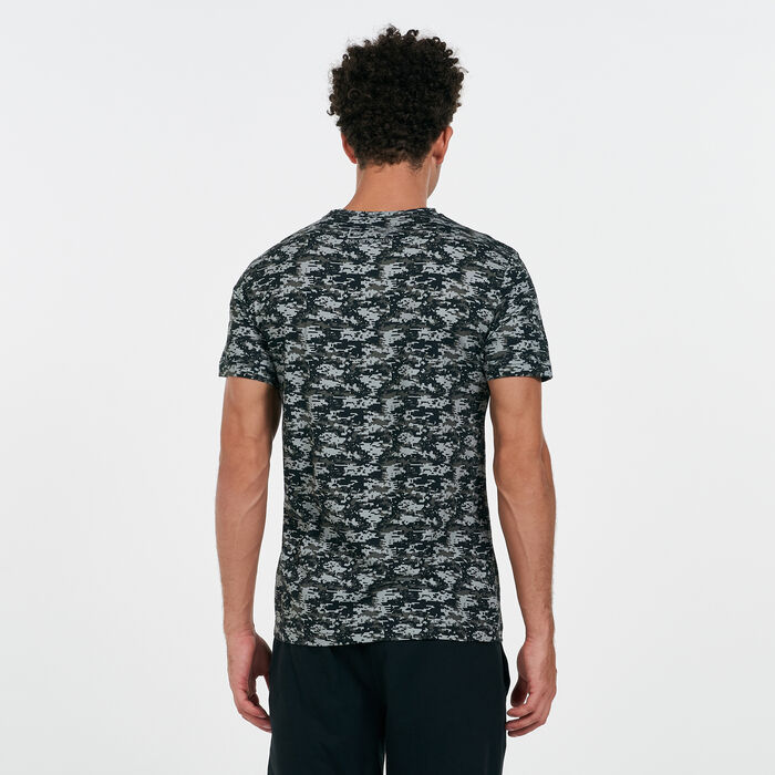 EA7 Emporio Armani Men's Train Camo Series T-Shirt Green EA7 Emporio Armani Men's Train Camo Series T-Shirt Green image number 1