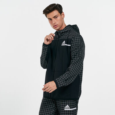 adidas Men's Sportswear Z.N.E Primeblue Hoodie Black
