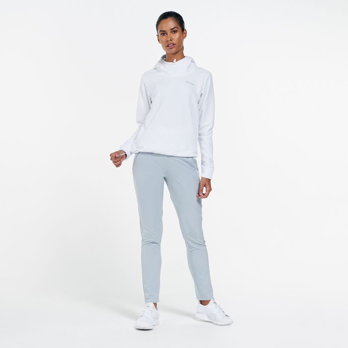 Columbia Women's Out-Shield™ Dry Fleece Hoodie White Columbia Women's Out-Shield™ Dry Fleece Hoodie White image number 2