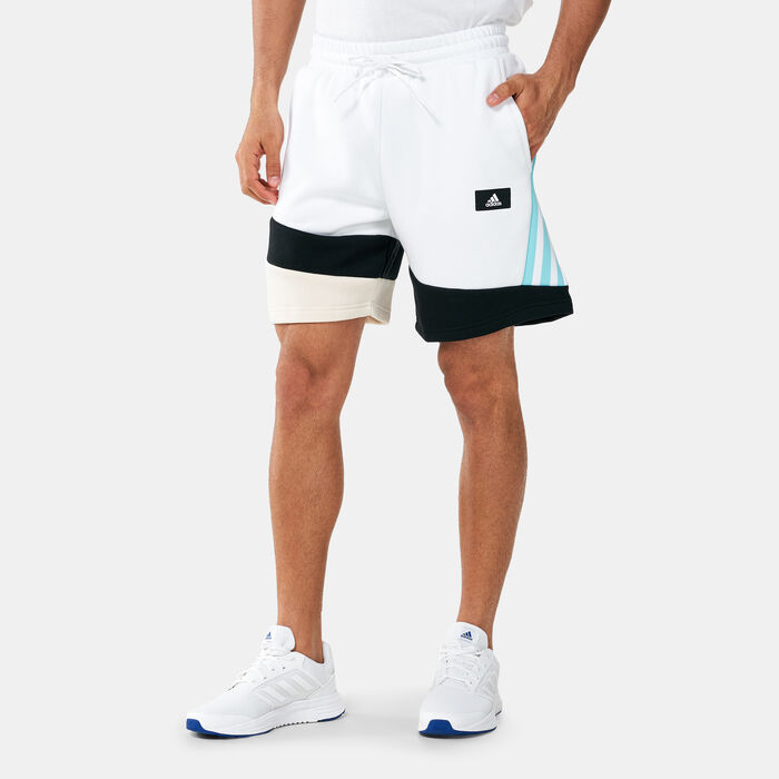 adidas Men's Sportswear Colourblock Shorts White adidas Men's Sportswear Colourblock Shorts White image number 0
