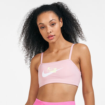 Nike Women's Dri-FIT Indy Padded Convertible Sports Bra Pink